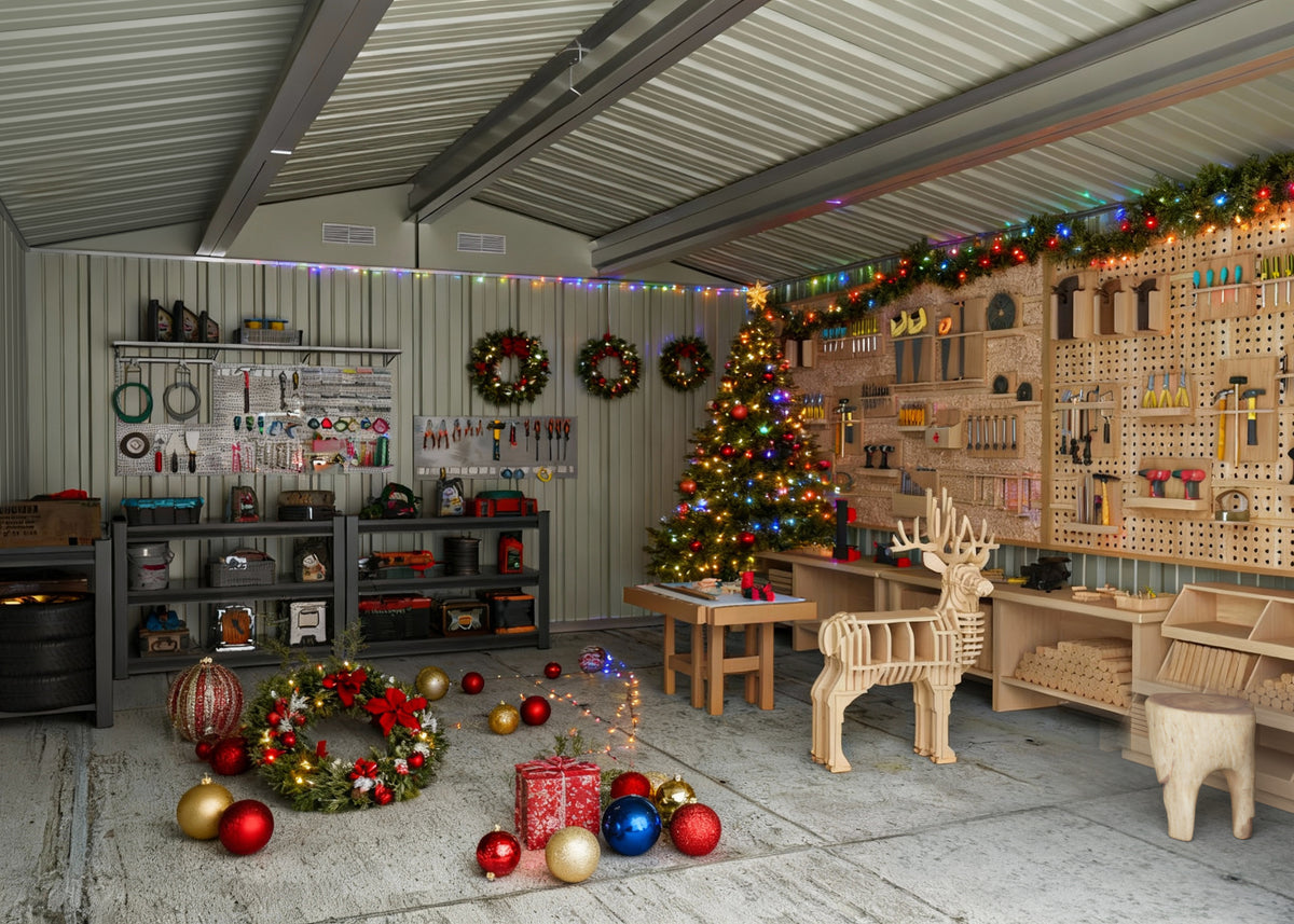 Creative ways to use your shed this xmas
