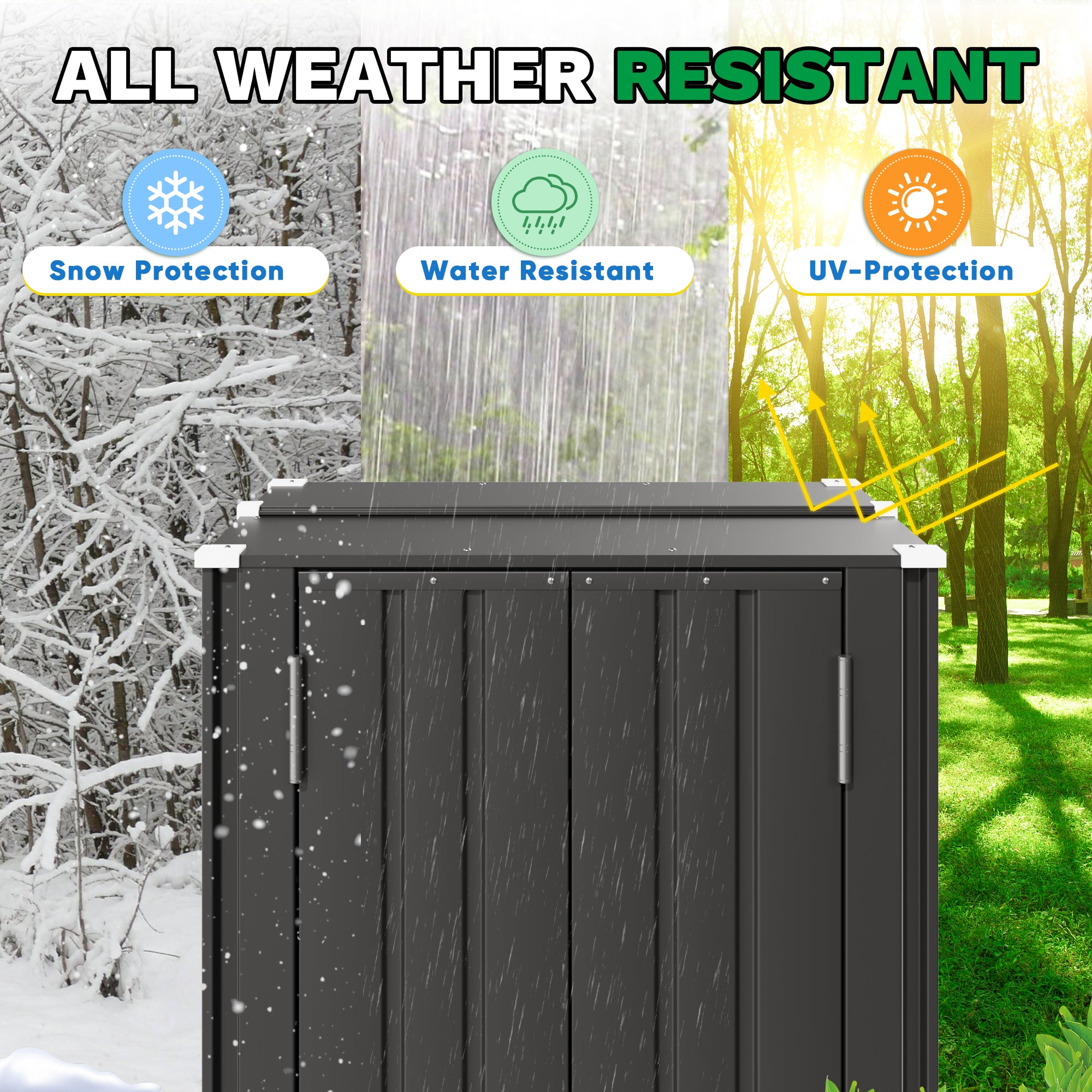 Patiowell 28 Cuft Outdoor Storage Cabinet
