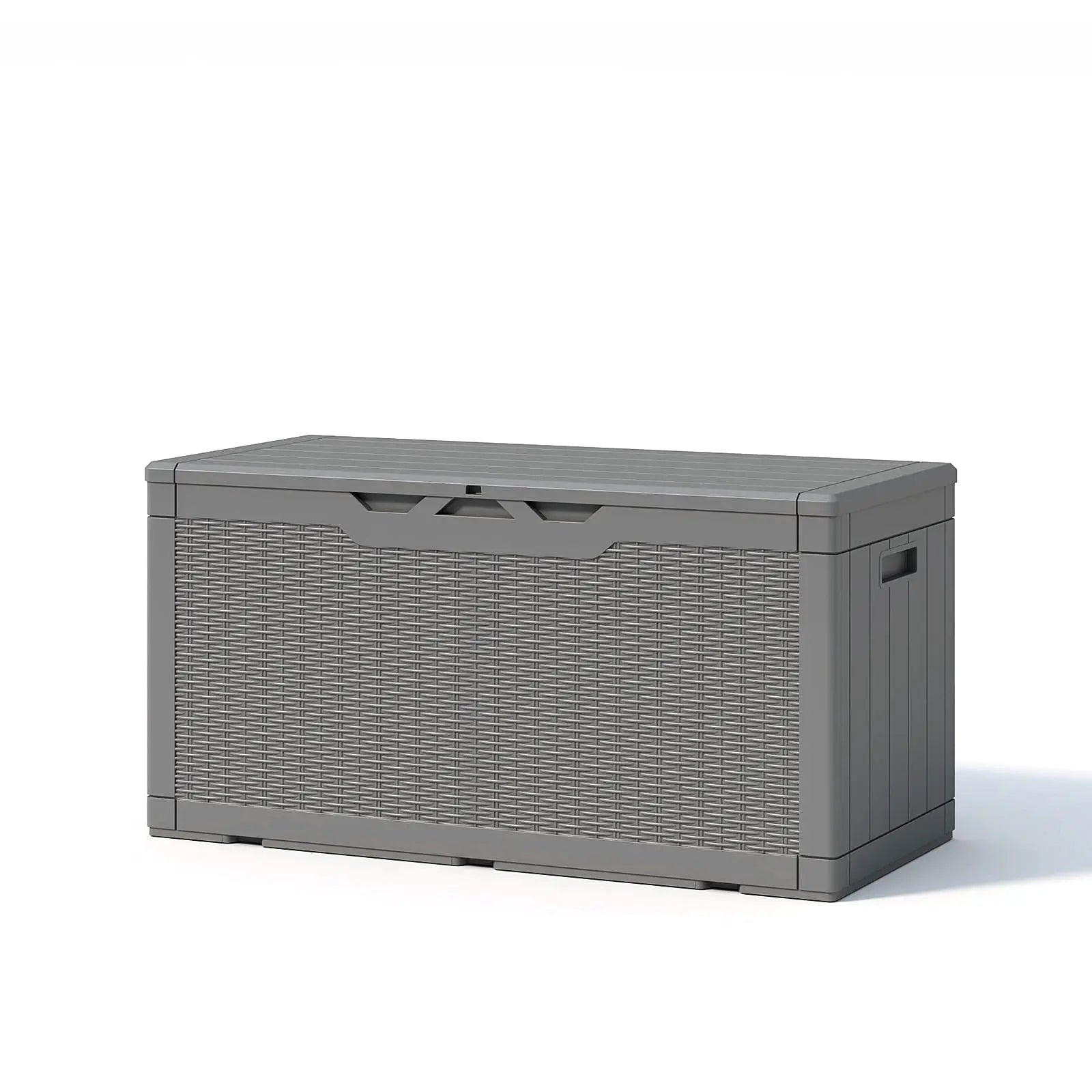 Patiowell 100 Gallon Deck Box-Light Gray