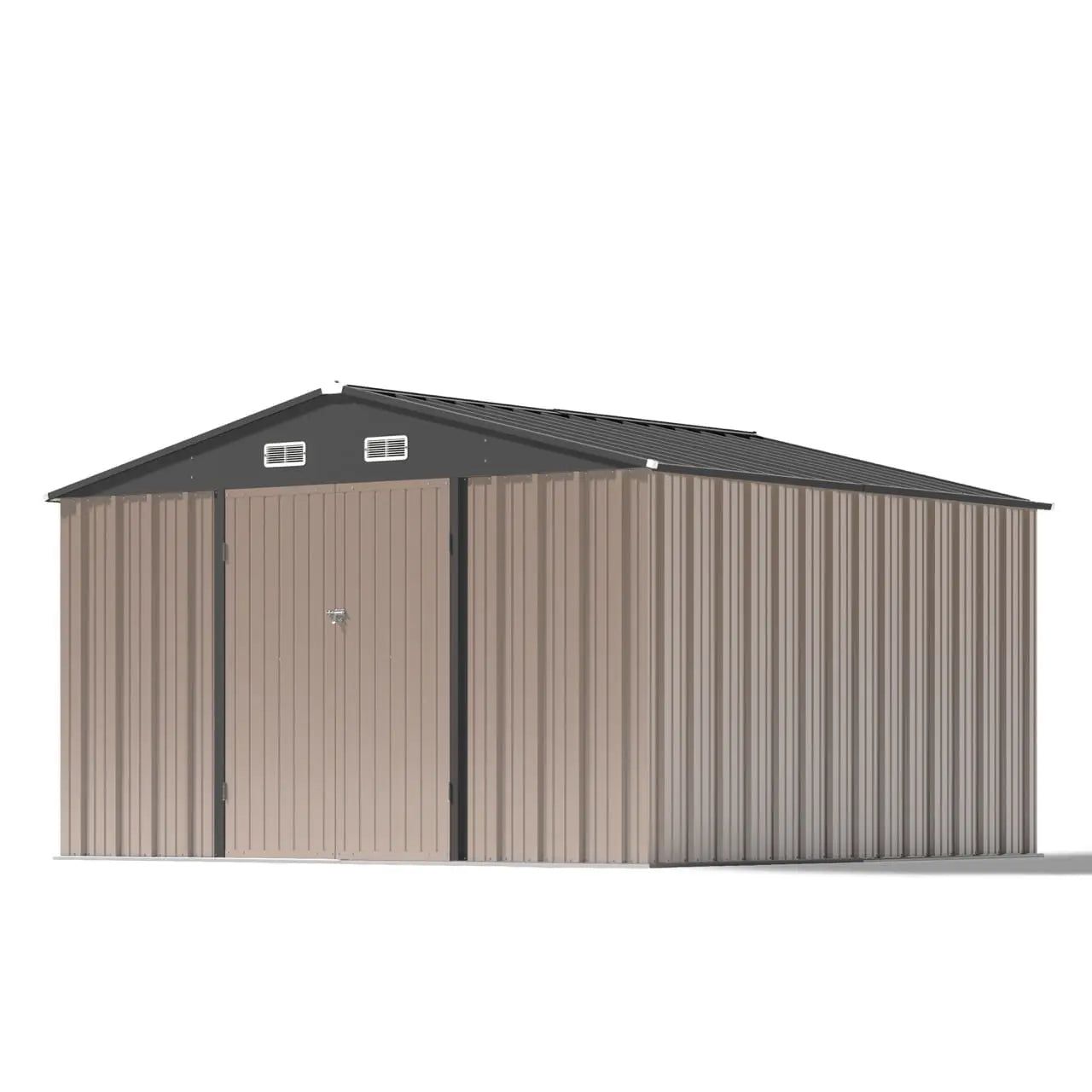 Patiowell 10x10 Metal Shed Pro with Floor