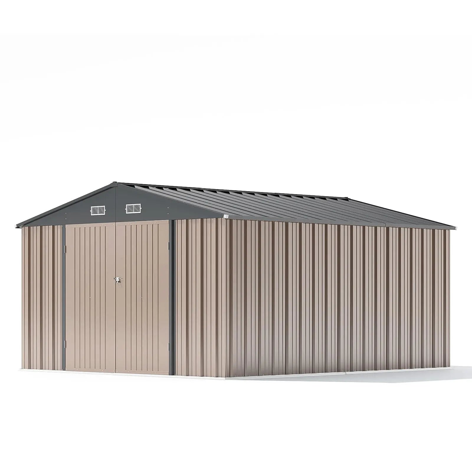 Patiowell 10x12 Metal Shed -1