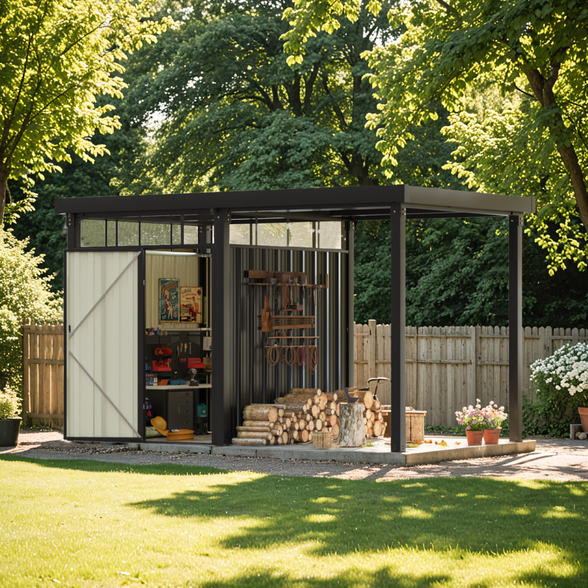 Metal Outdoor Sheds | Multiple Sizes | 10-Year Warranty