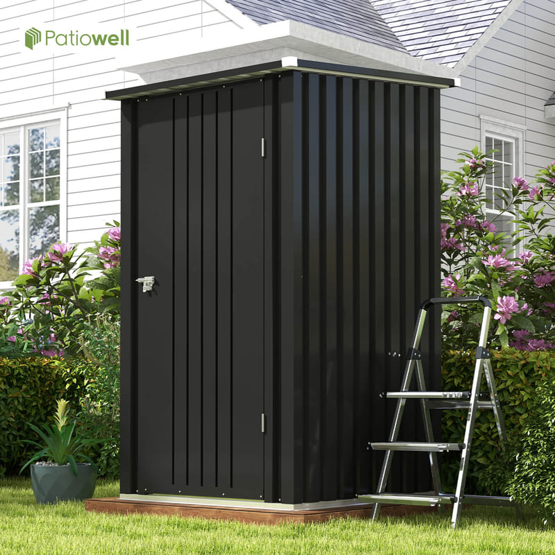 Patiowell 3x3 Metal Shed-4
