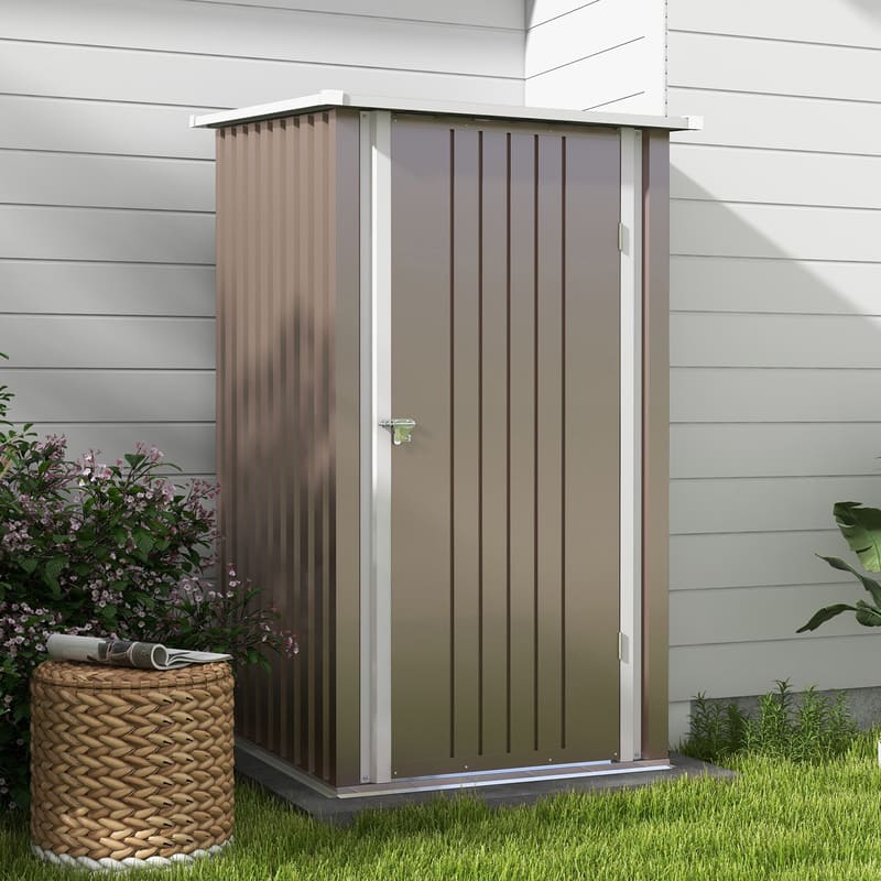 Patiowell 3x3 Metal Shed-2