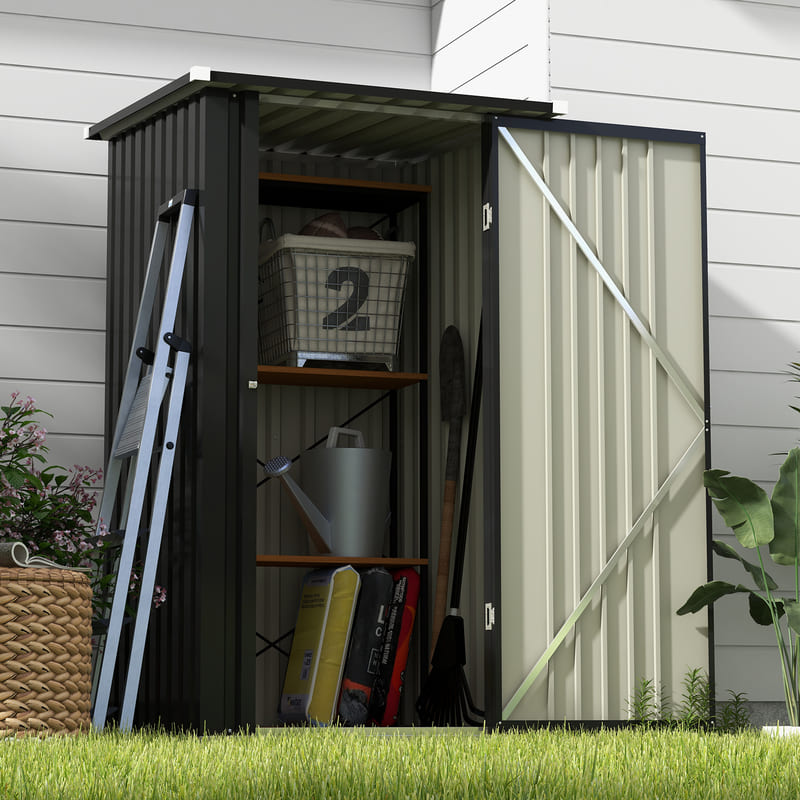 Patiowell 3x3 Metal Shed-5