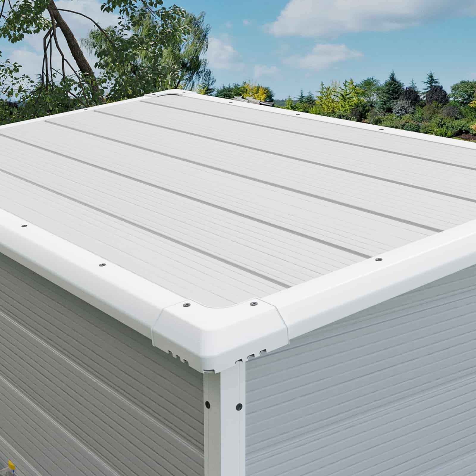 Patiowell 5x3 Plastic Shed-Roof