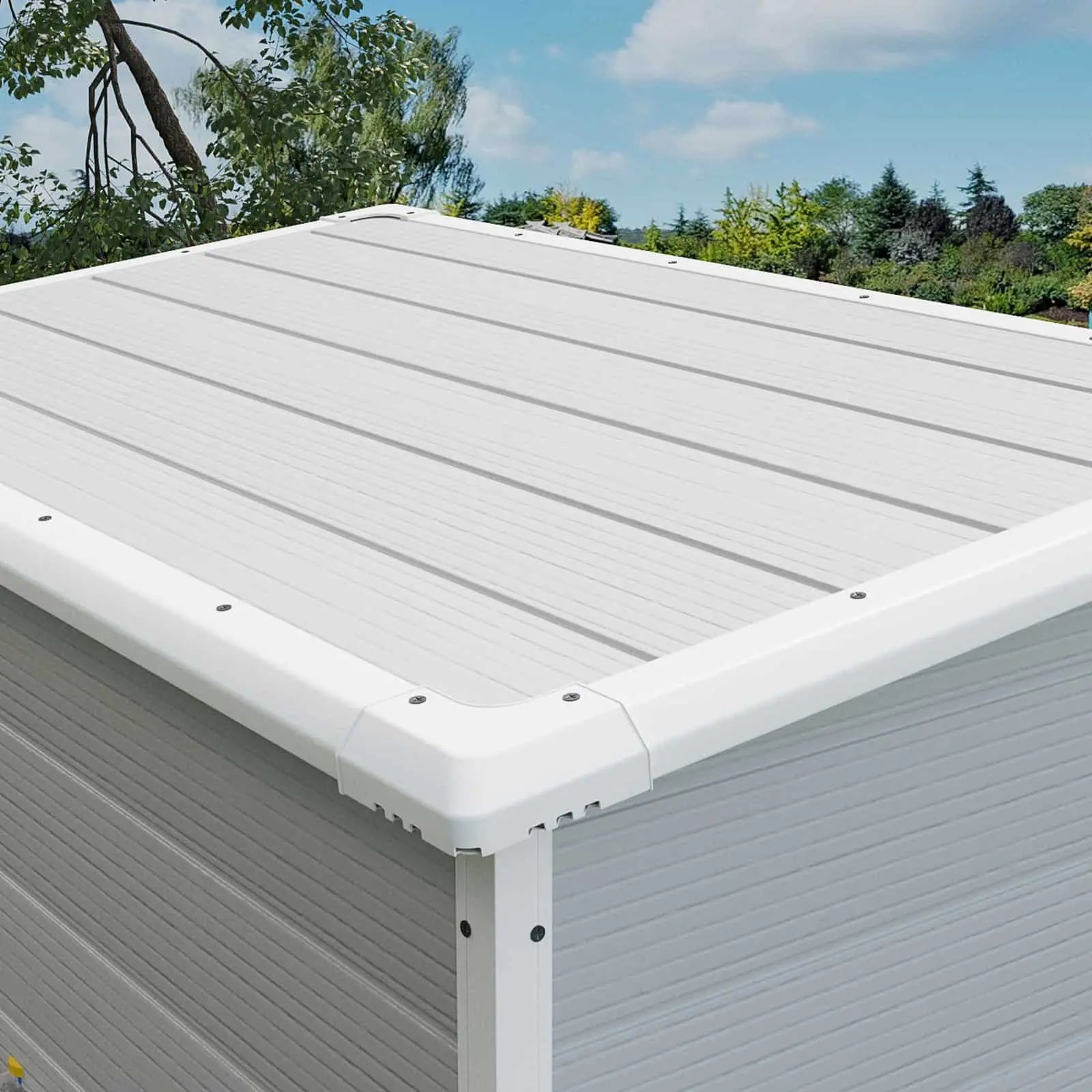 Patiowell 5x4 Plastic Shed-Roof