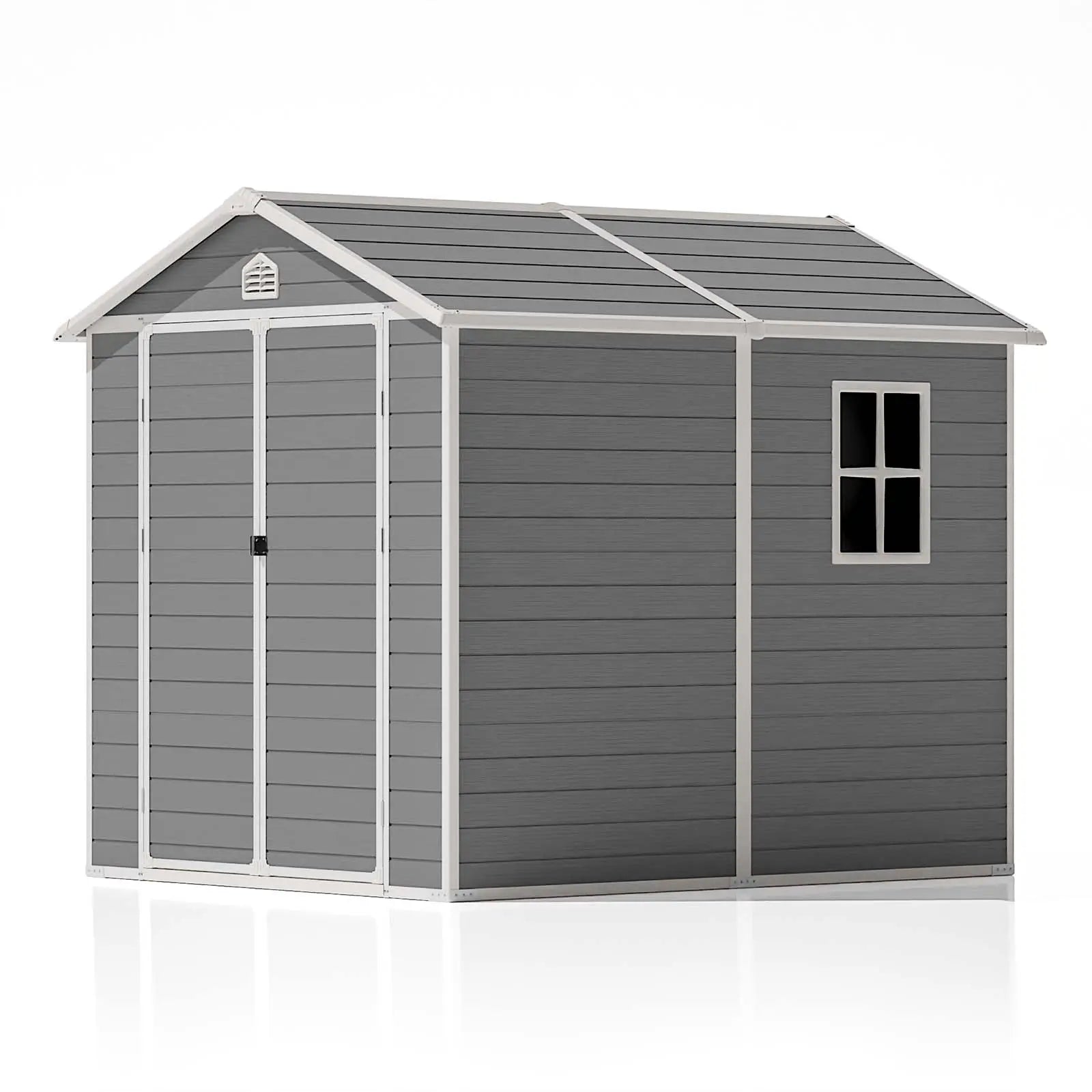 Patiowell 6x8 Plastic Shed-1