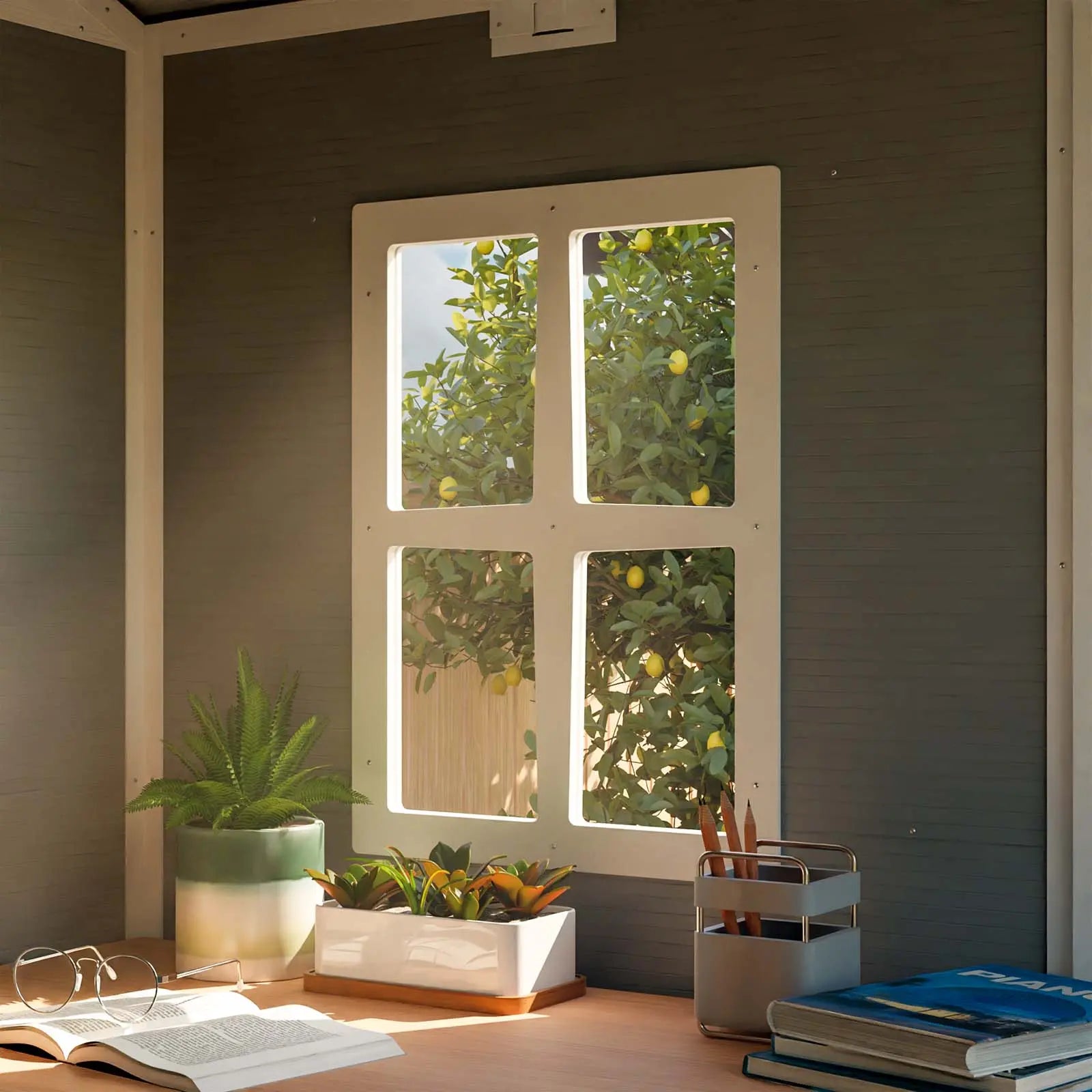 6x8 Plastic Shed Pro Patiowell