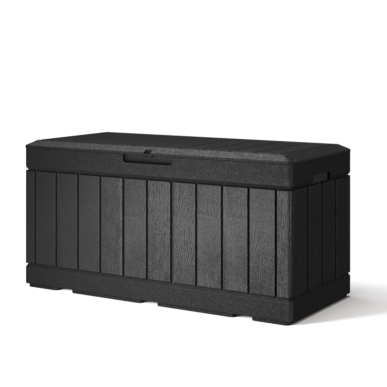 82 gallon storage deck box color:Ink Black