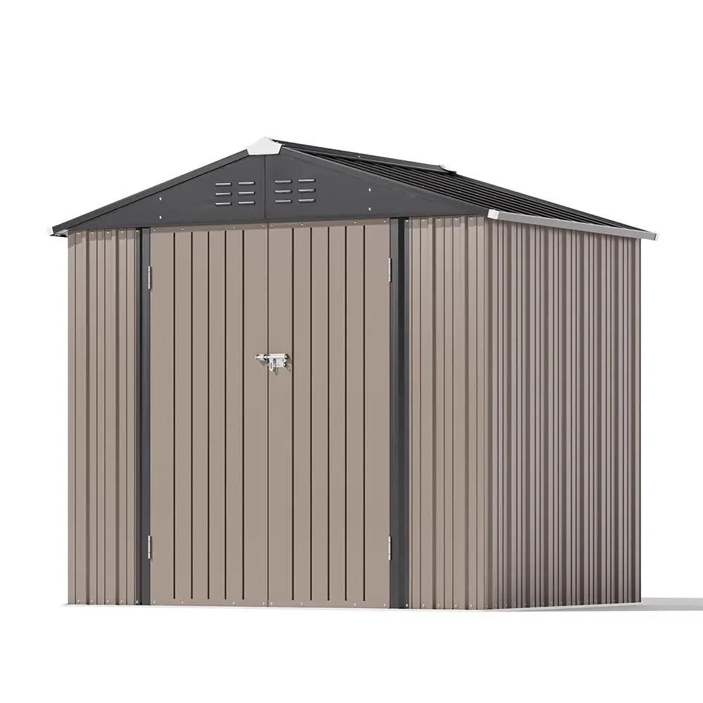 Patiowell 8x6 Metal Shed Professional