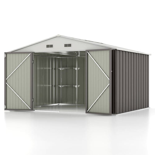 Detachable Storage Rack for Metal Shed | Patiowell