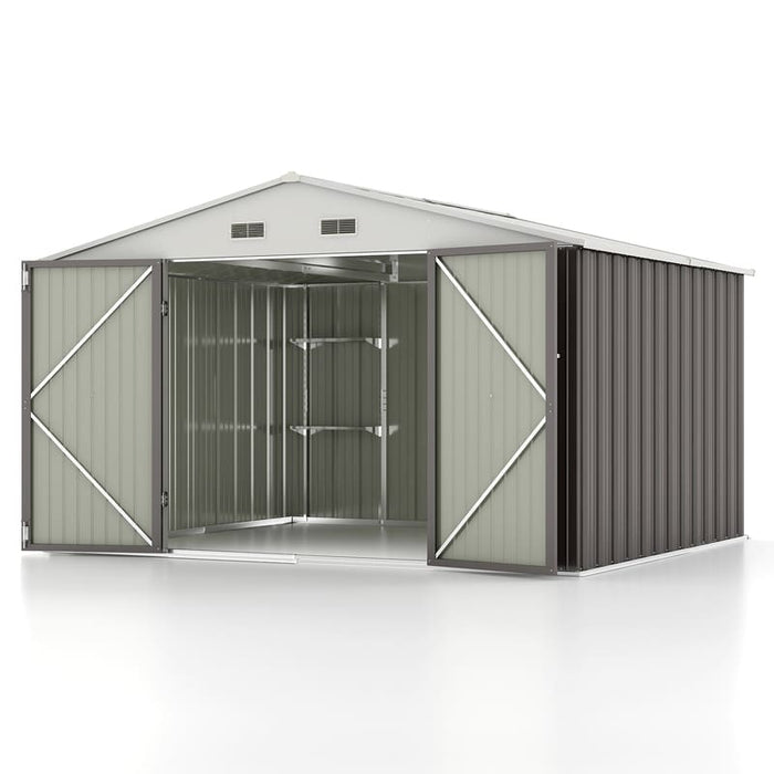 Detachable Storage Rack for Metal Shed | Patiowell