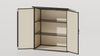 5x3 plastic vertical storage with Adjustable Shelves