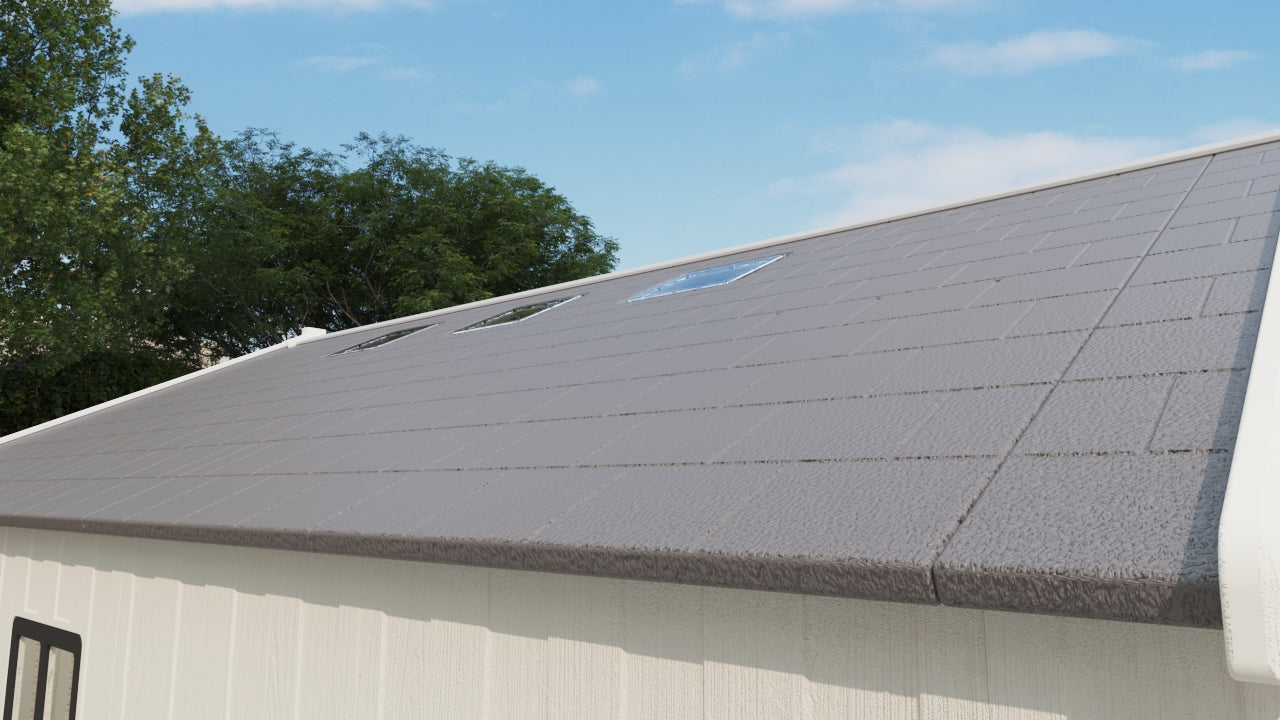 Patiowell sheds are designed to handle heavy rainfall without compromising your yard's aesthetics.